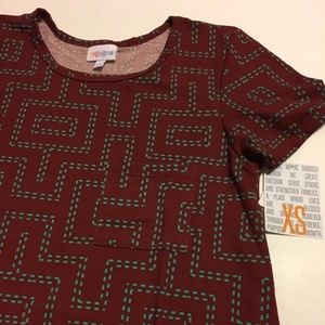 Lularoe XS Carly geometric